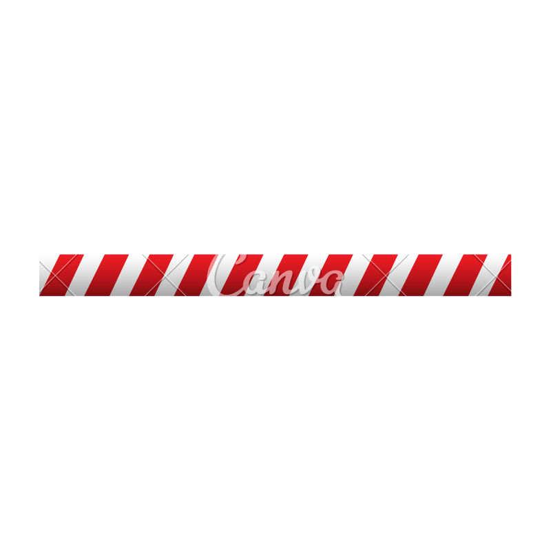 800x800 Red Caution Tape Vector