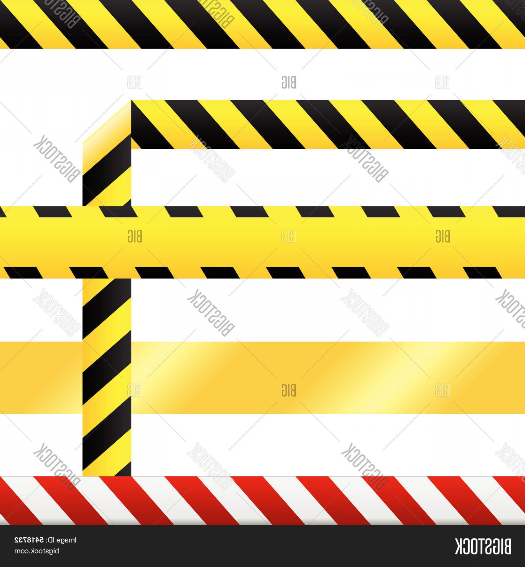 1800x1944 Stock Vector Caution Tape And Warning Signs In Seamless Vector