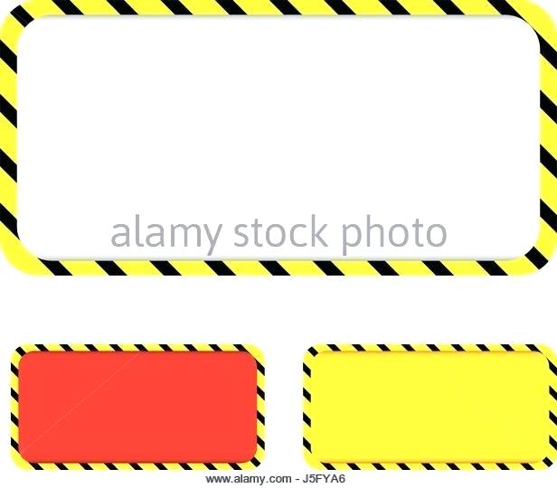616x540 Blank Frame Illustration Warning Border Template Caution Tape