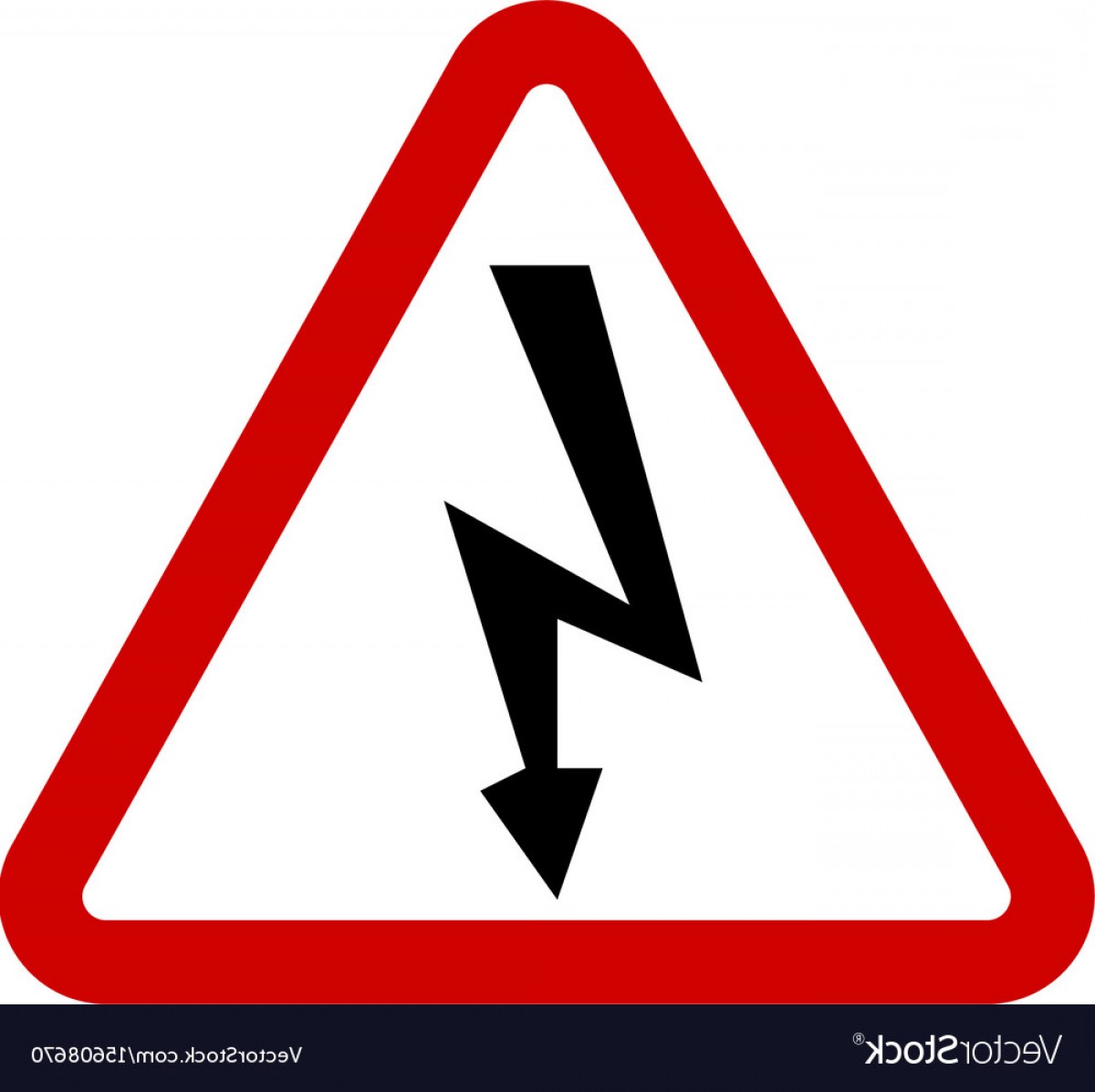 1200x1196 High Voltage Sign Danger Symbol Vector Handandbeak