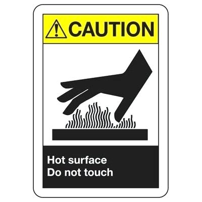 400x400 Hot Surface Sign Photo Gallery Safety Signs Caution Symbol Vector