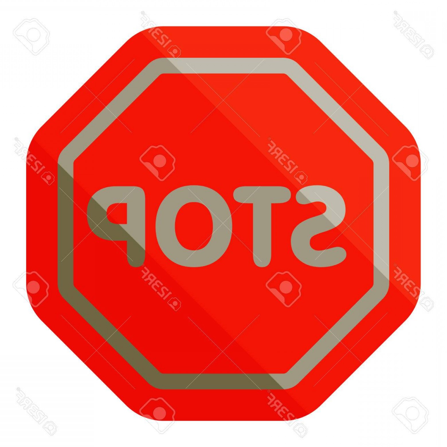 1560x1560 Photostock Vector Prohibition Stop Sign Vector Illustration