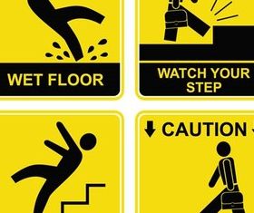 280x235 Caution Vector