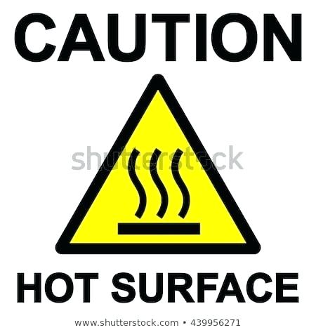 450x470 Hot Surface Warning Sign Lifestudios