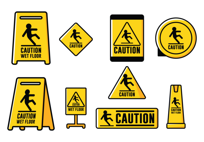 700x490 Caution Free Vector Art