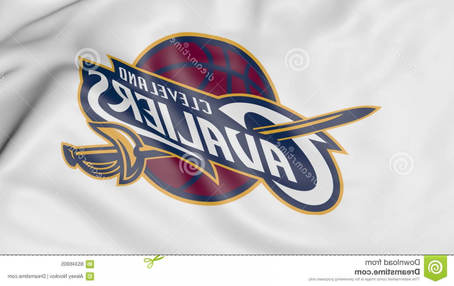 1560x985 Editorial Image Close Up Waving Flag Cleveland Cavaliers Nba