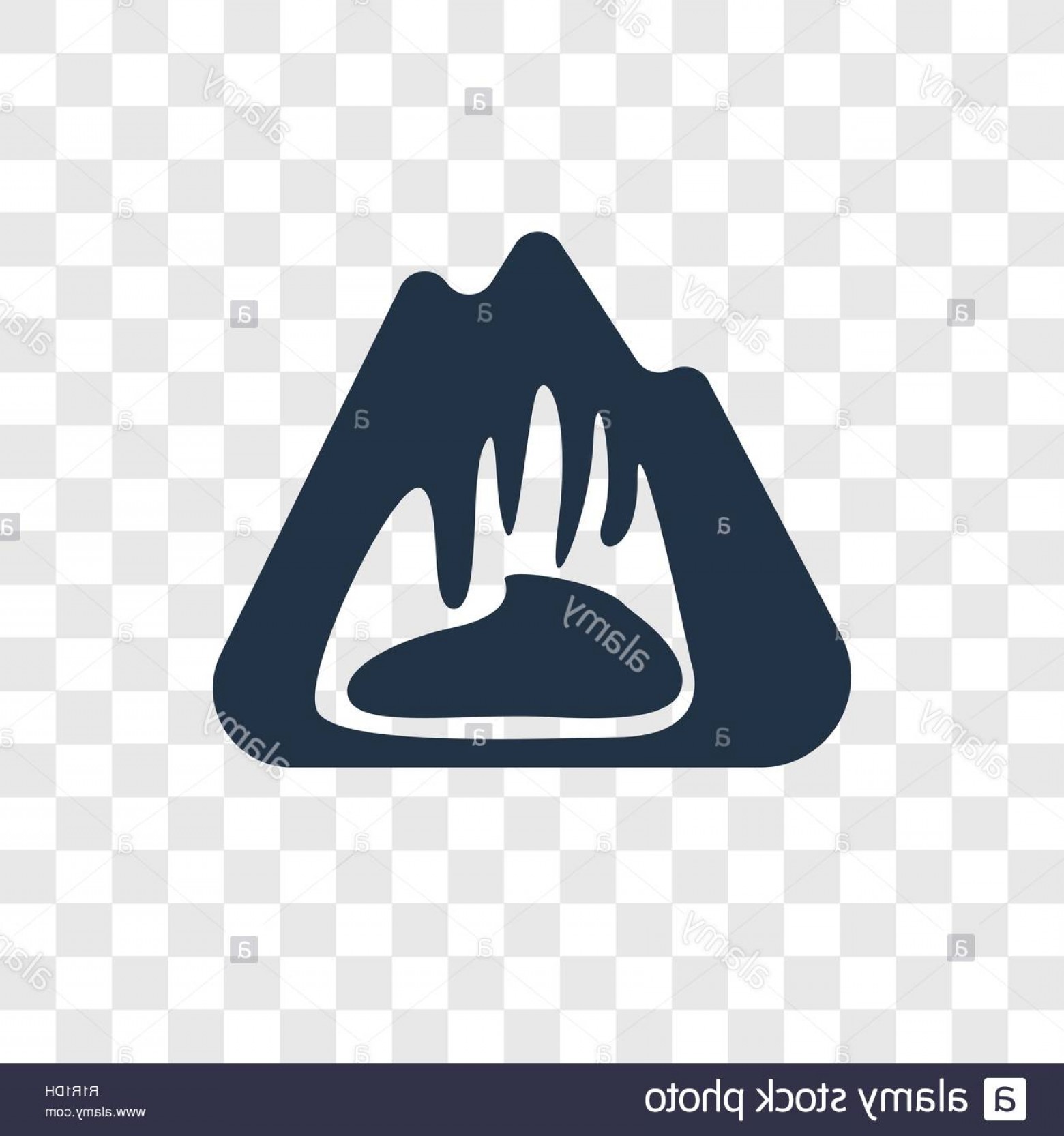 1560x1666 Cave Vector Icon Isolated On Transparent Background Cave