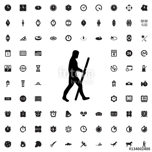 500x500 Caveman Icon Illustration Stock Image And Royalty Free Vector