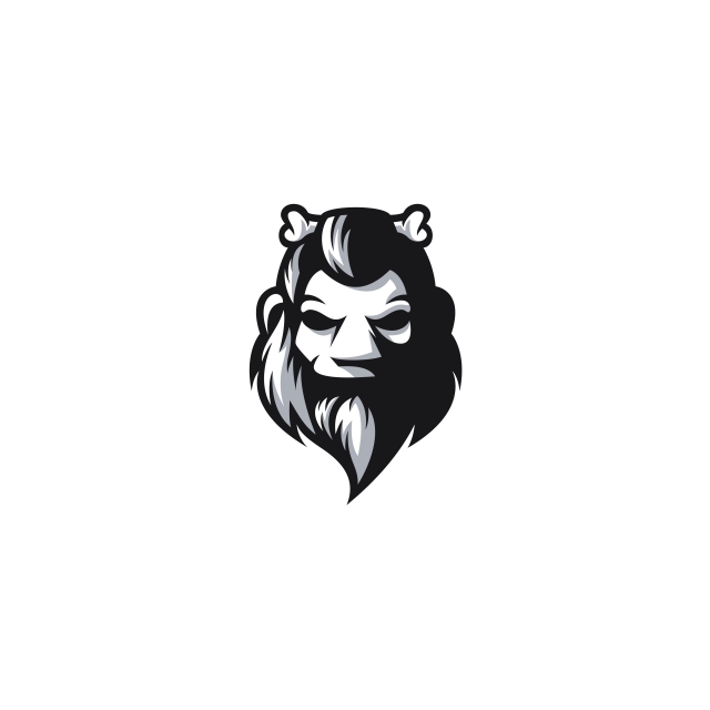 640x640 Caveman Drawing Vector Logo Illustration, Drawing, Caveman