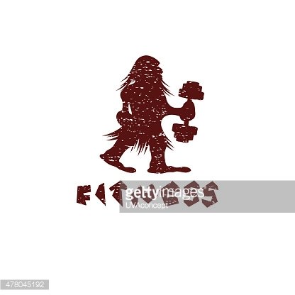 Fitness Grunge Caveman Vector Design Template Premium Clipart 416x416 Fitness Grunge Caveman Vector Design Template Premium Clipart