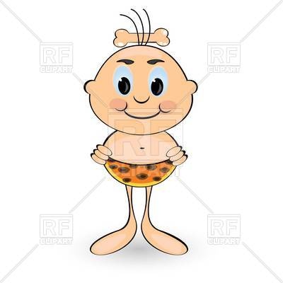 Funny Cartoon Caveman Vector Image Of People Dvarg 400x400 Funny Cartoon Caveman Vector Image Of People Dvarg