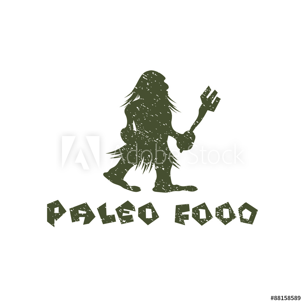 Photo Art Print Grunge Paleo Food Caveman Vector Design Template 1000x1000 Photo Art Print Grunge Paleo Food Caveman Vector Design Template