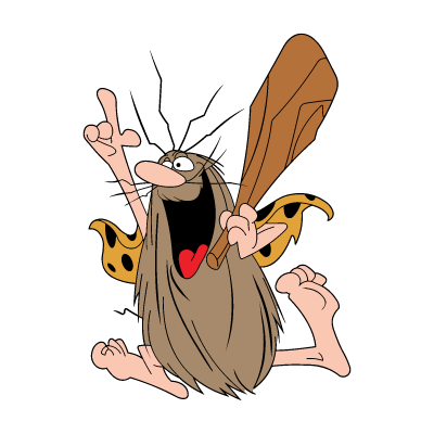 Captain Caveman Logo Vector Free 400x400 Captain Caveman Logo Vector Free