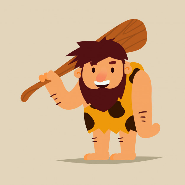 Cartoon Caveman Vector Premium Download 626x626 Cartoon Caveman Vector Premium Download