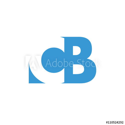 500x500 Cb Logo Vector Graphic Branding Letter Element Path