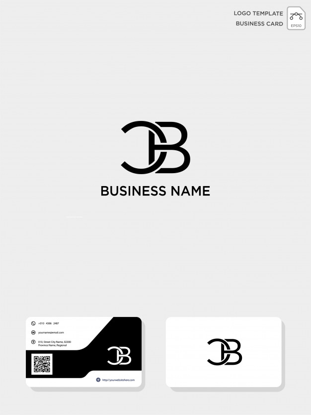 626x834 Initial Cb Or Bc Creative Logo Template And Business Card Template