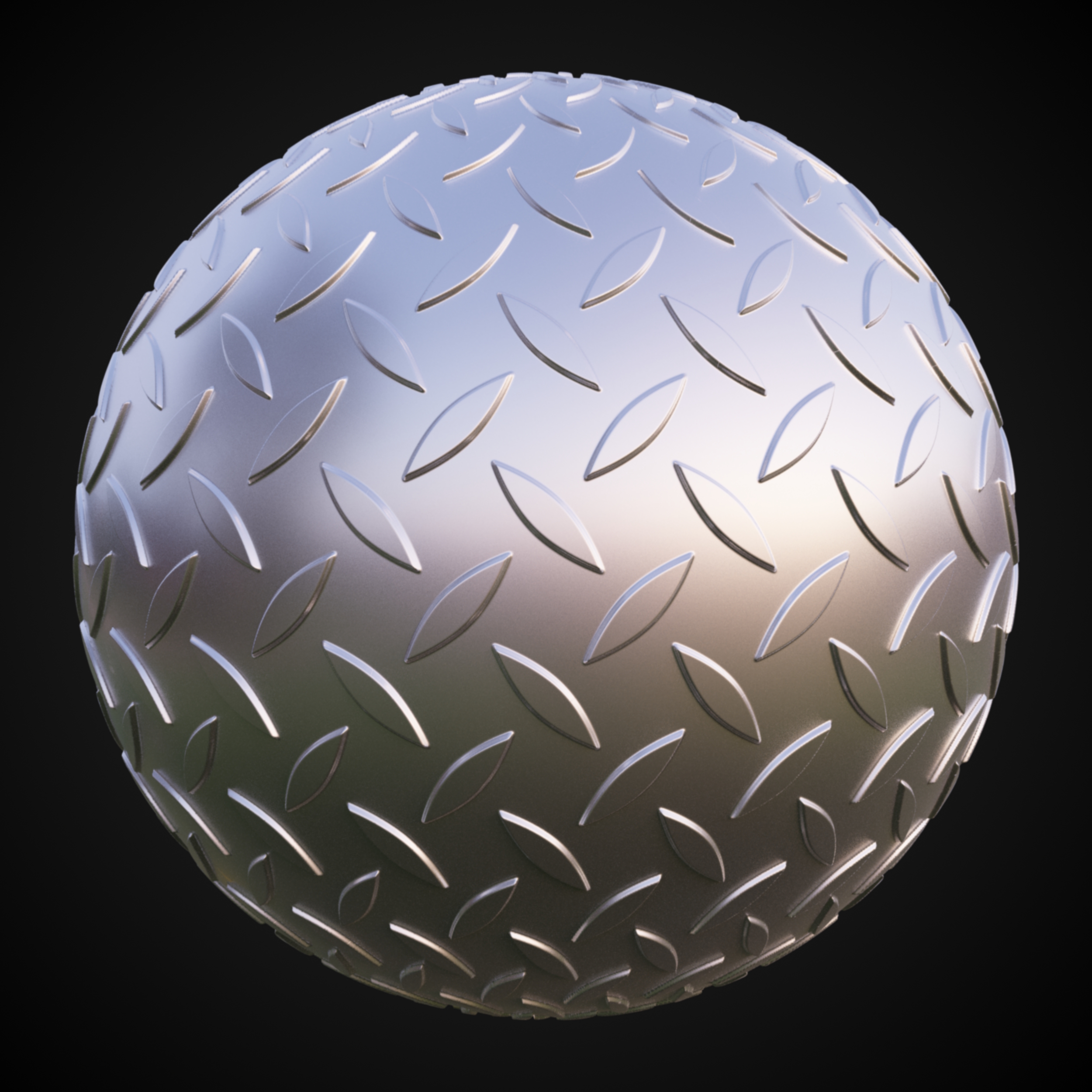 2500x2500 Diamond Plate Displacement Texture