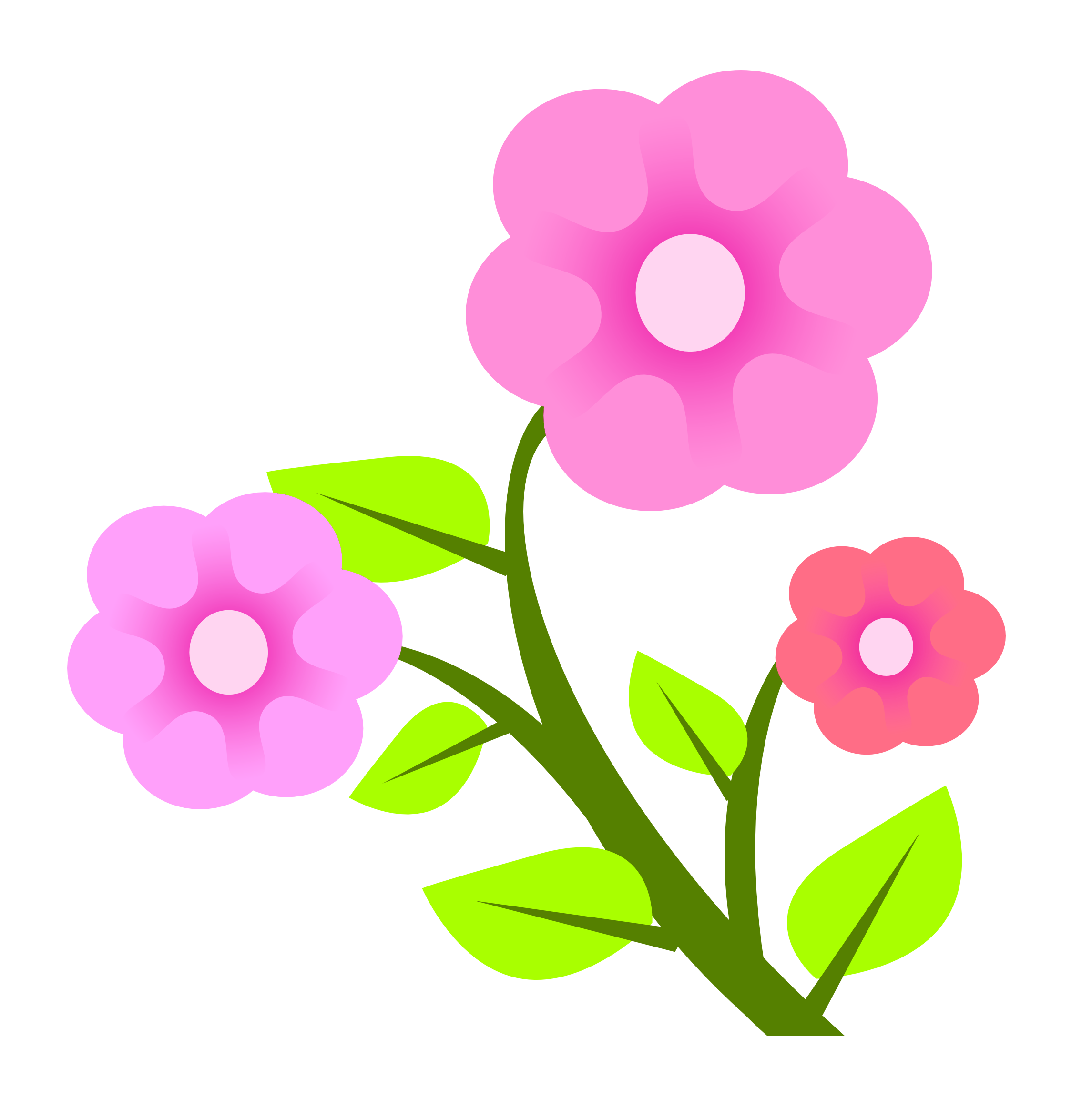 2291x2347 Flower Vector Png Image