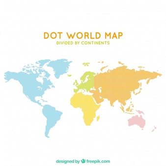 338x338 Interesting World Map Vector Cc0