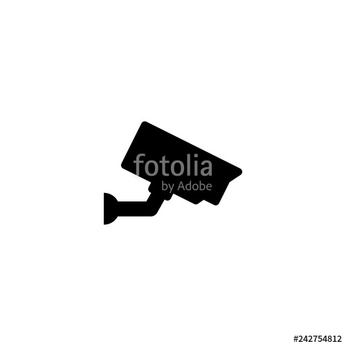 500x500 Cctv Icon Vector Cctv Vector Graphic Illustration Stock Image