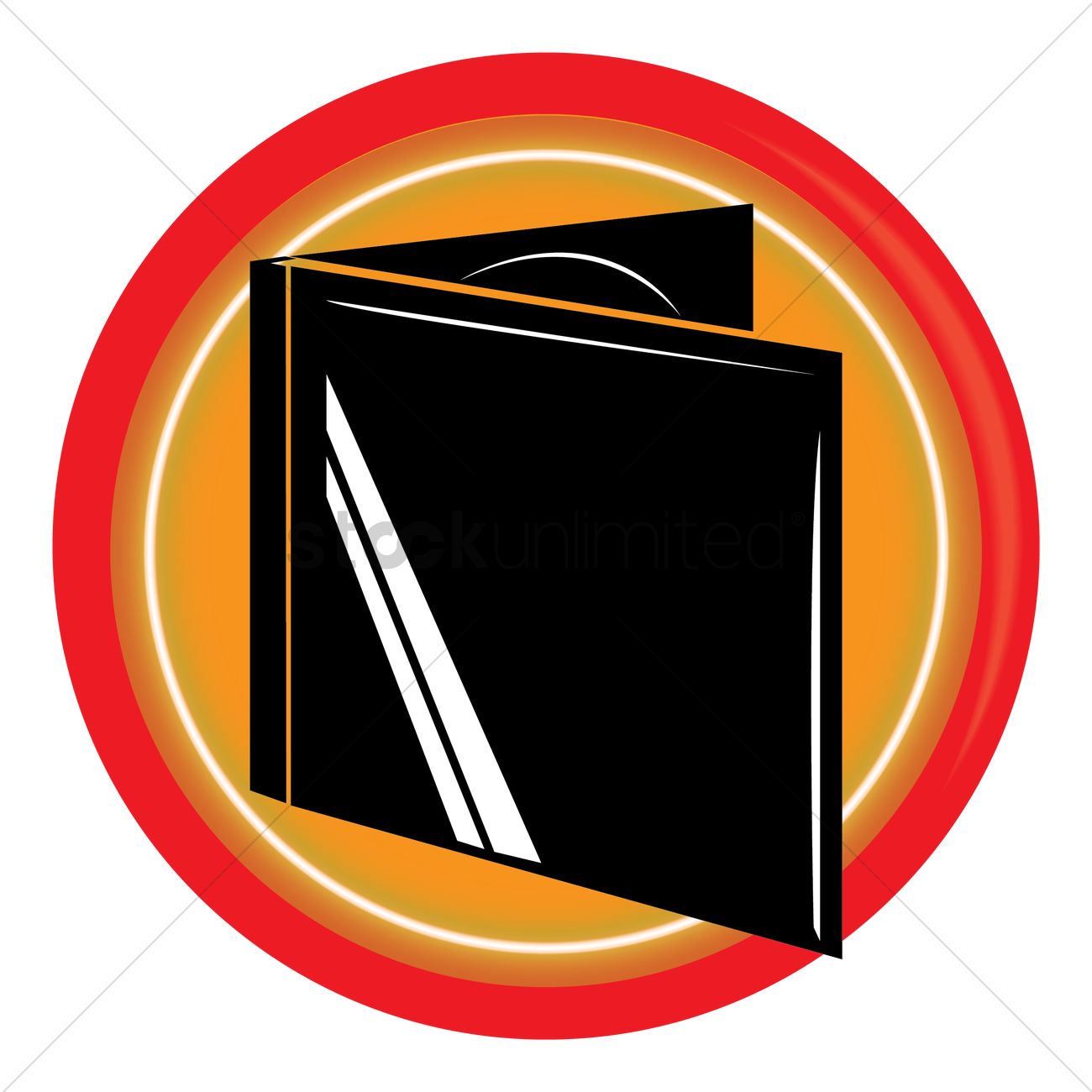 1300x1300 Cd Case Vector Image