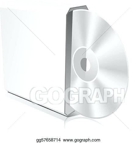 450x470 Vector Illustration Box Template Stock Clip Art Cd Case Word