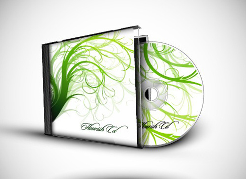 500x364 Cd Cover Design Free Vector Download
