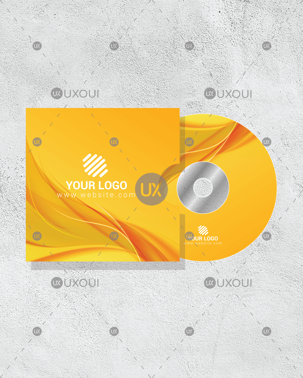 1200x1500 Elegant Modern Business Cd Cover Design Template Vector
