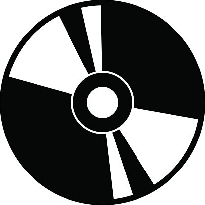 416x416 Cd Or Dvd Compact Disk Flat Design Vector Illustration Stock