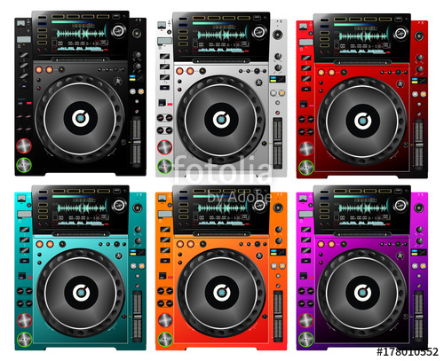 500x407 Cdj Music Player Stock Image And Royalty Free Vector