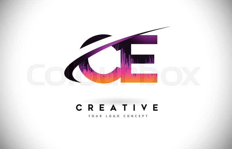 Ce C E Grunge Letter Logo With Purple Stock Vector Colourbox 800x515 Ce C E Grunge Letter Logo With Purple Stock Vector Colourbox