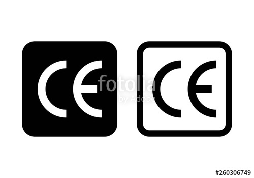 500x350 Ce Mark Symbol Ce Symbol Vector Icon Stock Image And Royalty