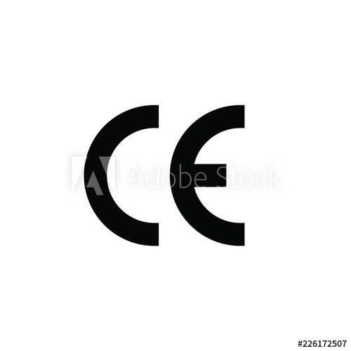 500x500 Ce Marking Health Safety Environmental Protection Symbol Vector