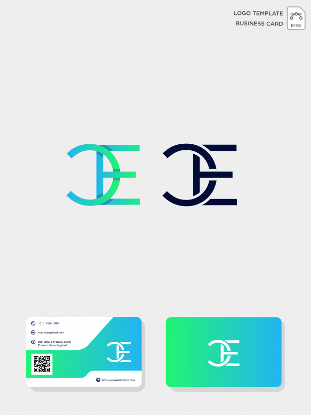Initial Ce Or Ec Creative Logo Template And Business Card Template 626x834 Initial Ce Or Ec Creative Logo Template And Business Card Template
