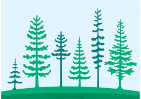 285x200 Cedar Tree Landscape Free Vector Graphic Art Free Download