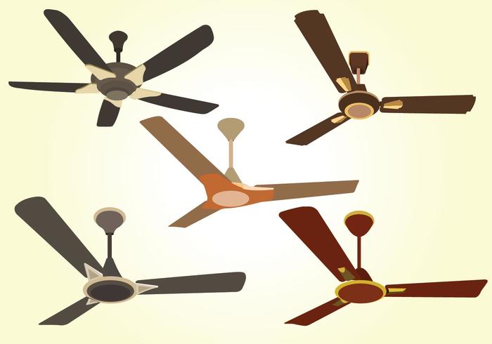700x490 Ceiling Fan Vector Pack