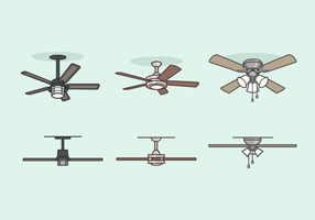 286x200 Ceiling Fan Free Vector Art