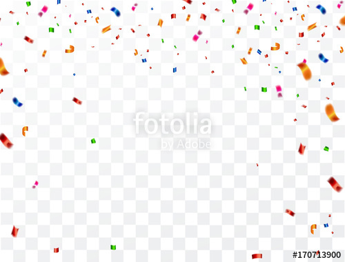 500x380 Colorful Celebration Background With Confetti Stock Image
