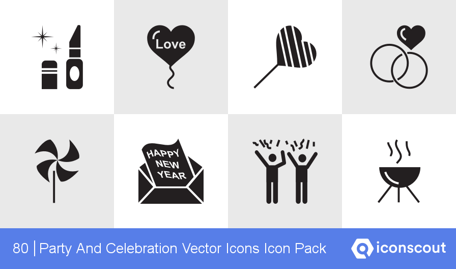 896x528 Download Party And Celebration Vector Icons Icon Pack