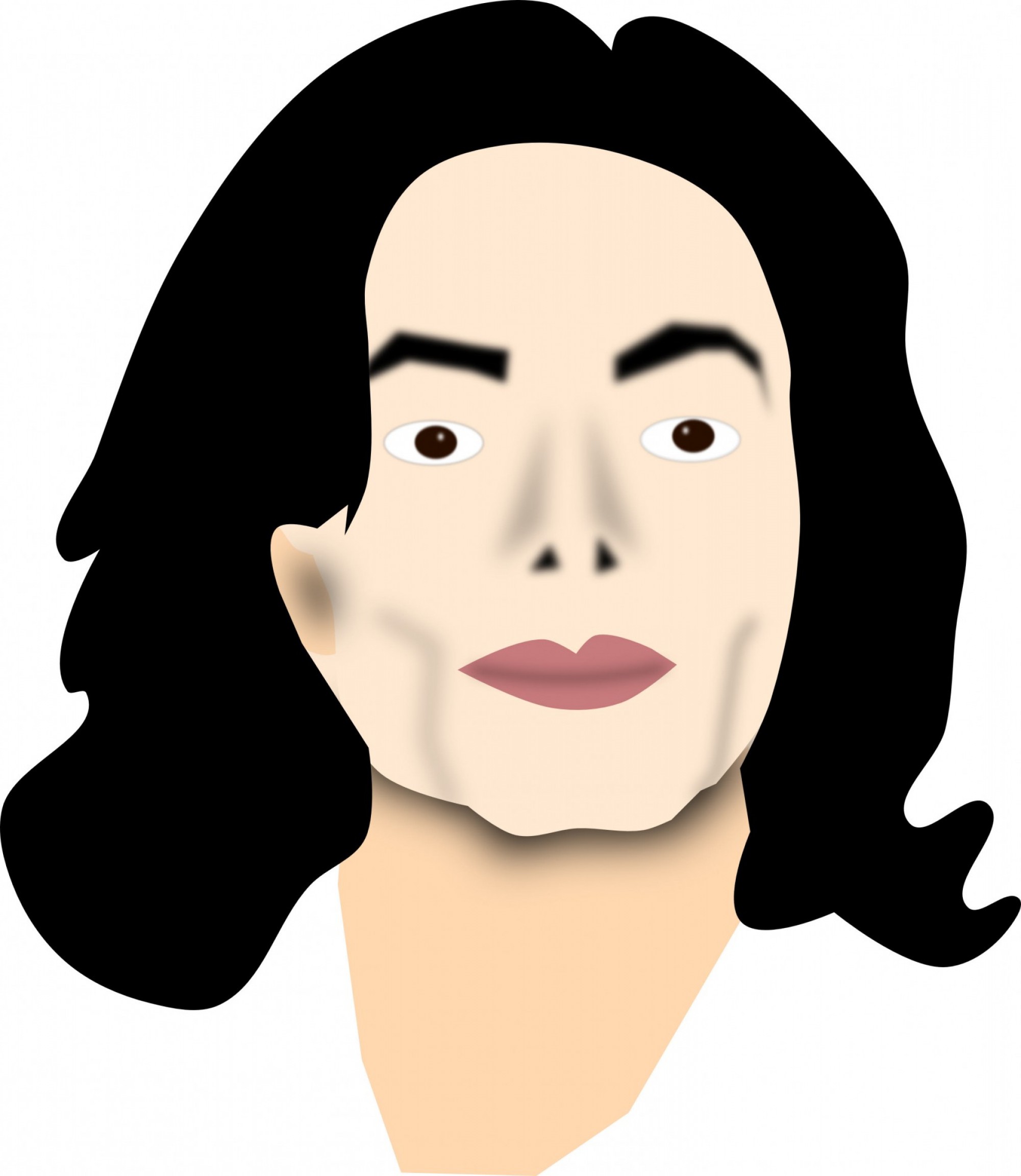 2001x2304 Michel Jackson Celebrity Vector Art Handandbeak