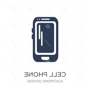 300x300 Phone Cell Icon Vector Illustration Handandbeak