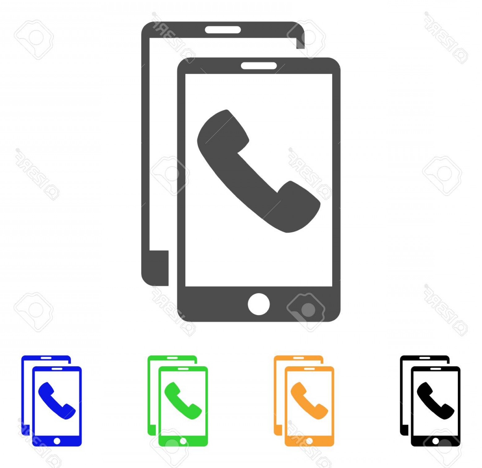 1560x1513 Cell Phone Symbol Vector Catchsplace