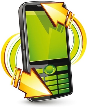 300x368 Cell Phone Free Vector Download