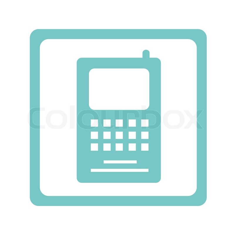 Simple Mobile Phone Silhouette Icon Stock Vector Colourbox 800x800 Simple Mobile Phone Silhouette Icon Stock Vector Colourbox