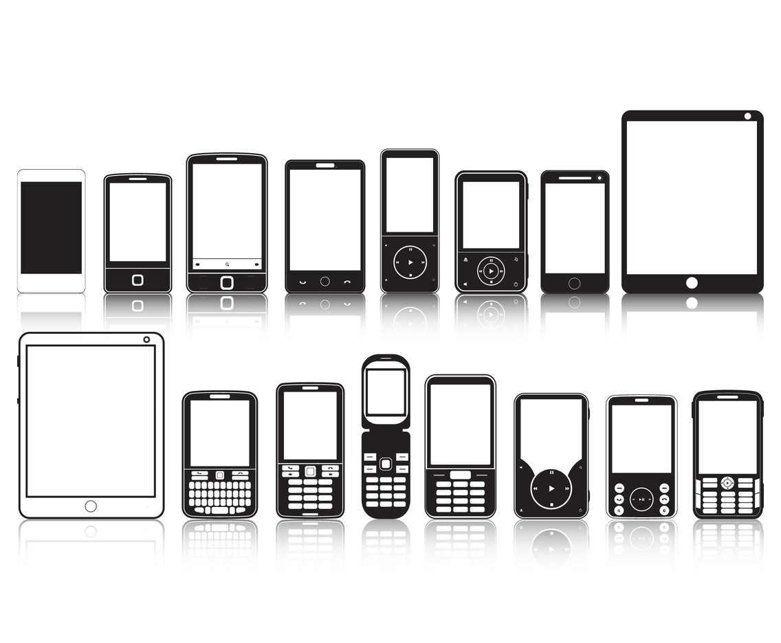 Smart Phone Silhouette Vector Vector Art Graphics 1136x936 Smart Phone Silhouette Vector Vector Art Graphics