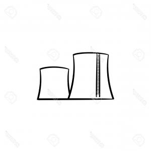 300x300 Photostock Vector Factory Hand Drawn Outline Doodle Icon Water