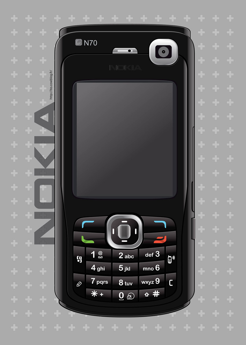 850x1194 Nokia Mobile Phone Vector Art Graphics