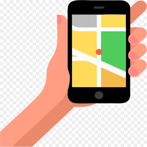 300x300 Mobile Phone Mockup Black And White Telephone Vector Catchsplace