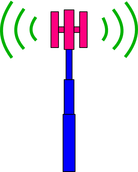 480x599 Cell Phone Tower Clipart