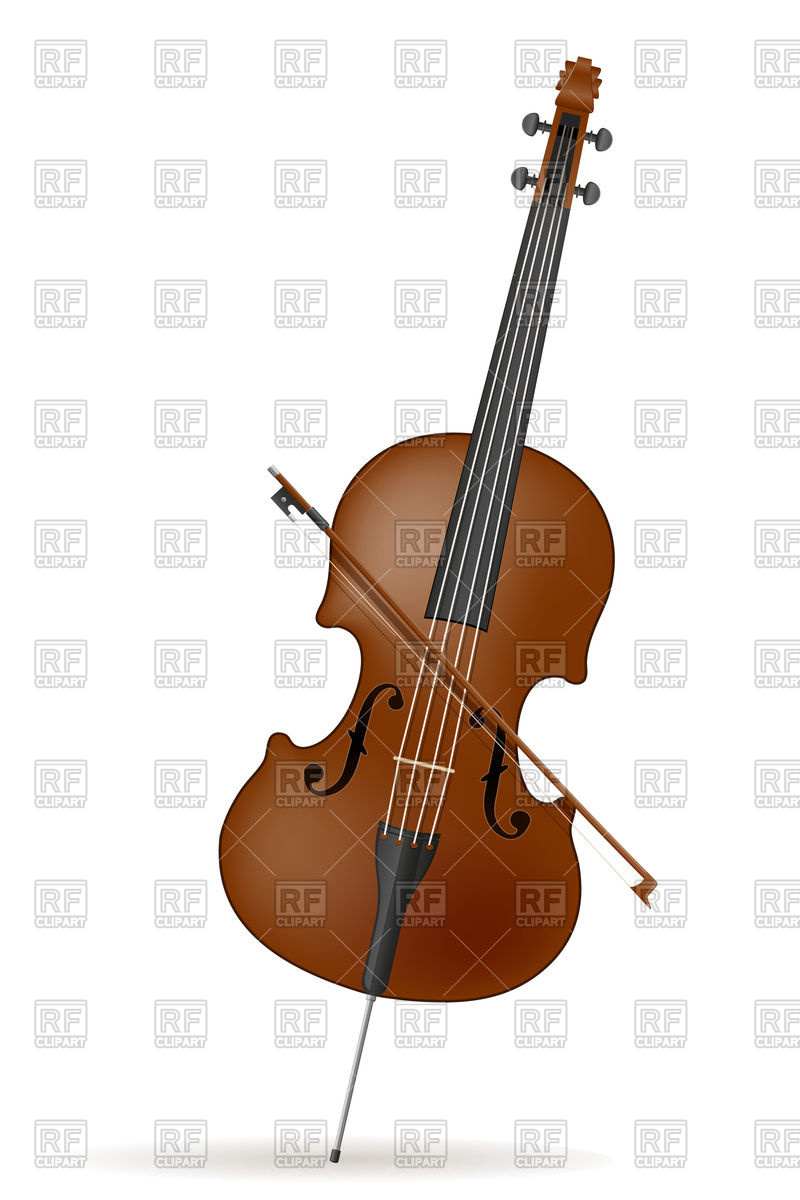 800x1200 Cello Vector Image Of Signs, Symbols, Maps Konturvid